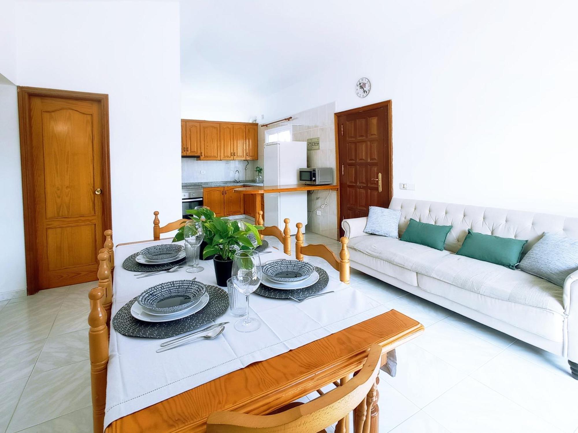 Appartamento Live Abades Playa Chica & Terrace Esterno foto