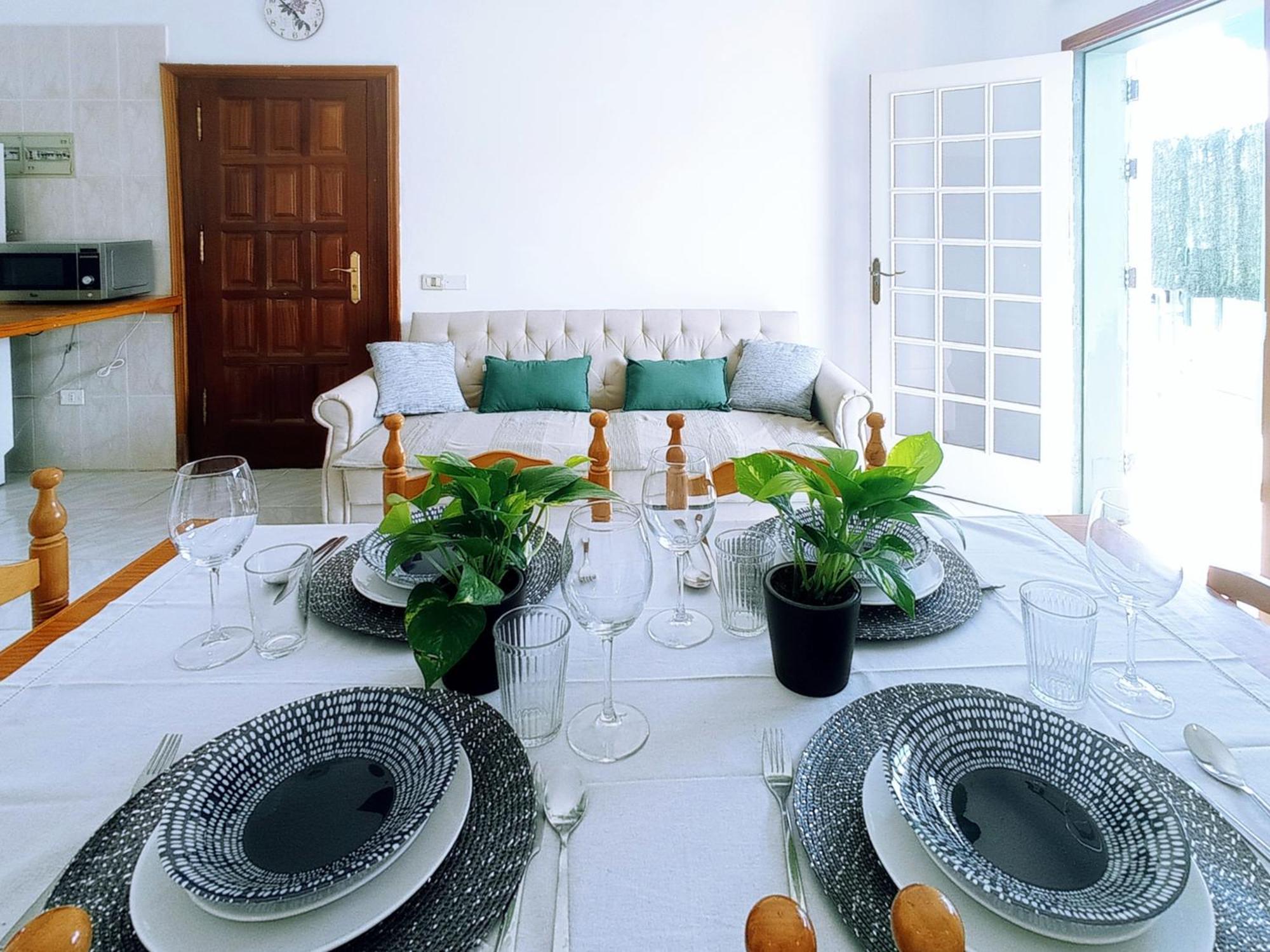 Appartamento Live Abades Playa Chica & Terrace Esterno foto
